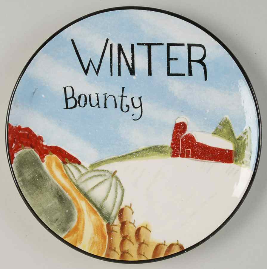 Farmers Market Salad Plate by Certified International-1