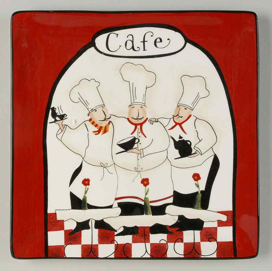 Salute Square Salad/Dessert Plate by Certified International-1