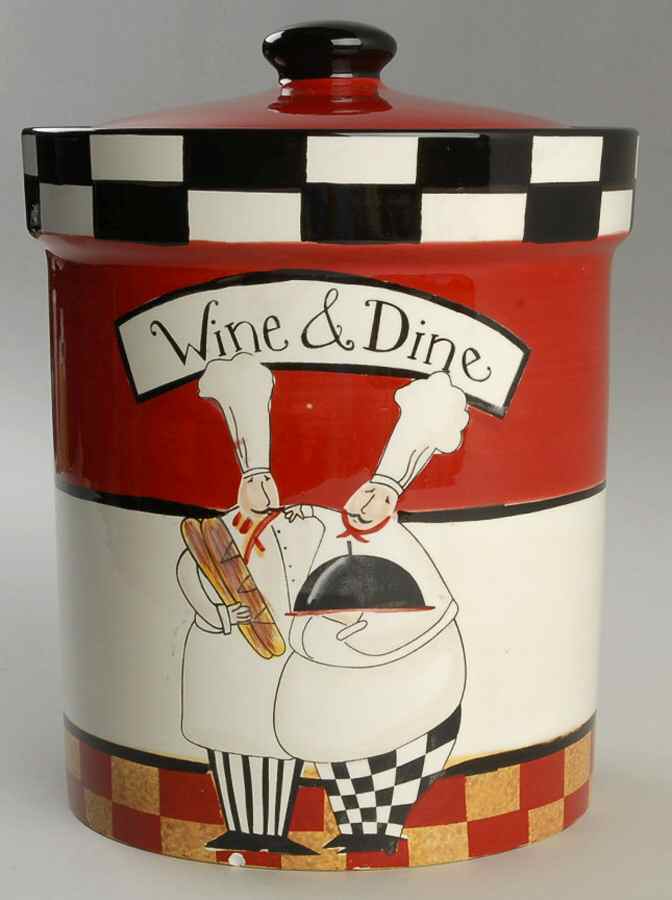 Salute Extra Large Canister & Lid by Certified International-1