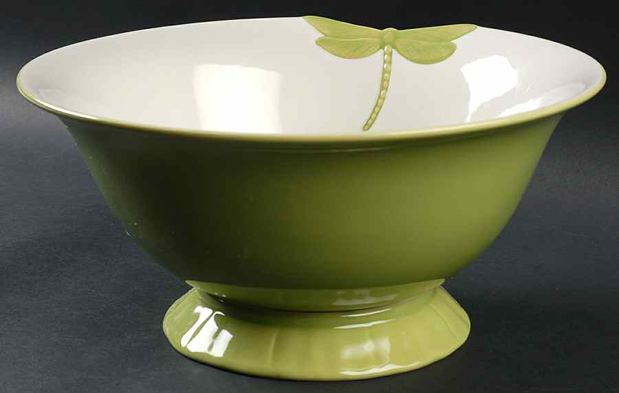 Fauna 11" Round Serving Bowl by Cindy Crawford Style-1