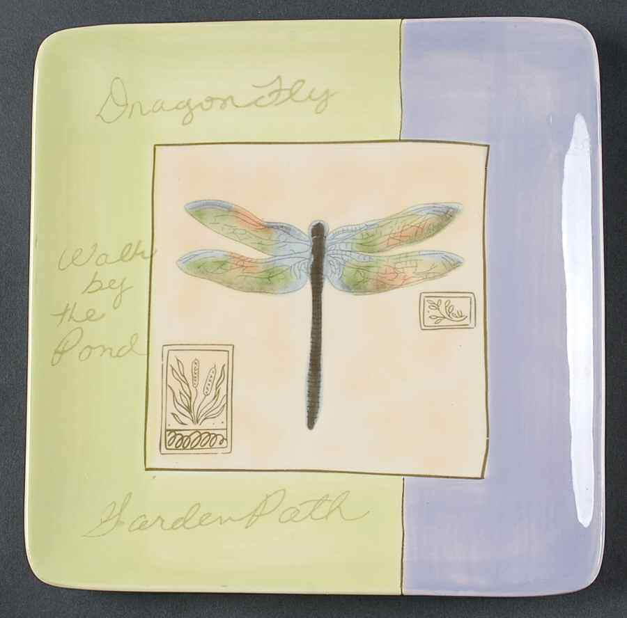 Botanical Garden Square Salad Plate by Certified International-1