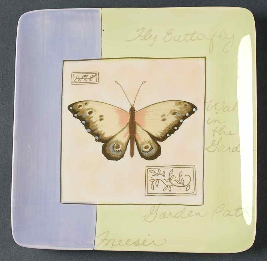 Botanical Garden Square Salad Plate by Certified International-1
