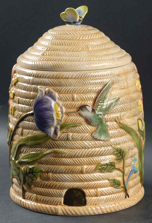 Botanical Garden Figural Cookie Jar & Lid by Certified International-1