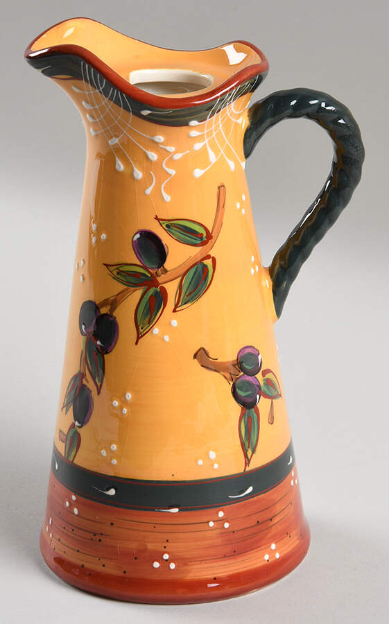 French Olives Oil Jar/Server No Lid by Certified International-1