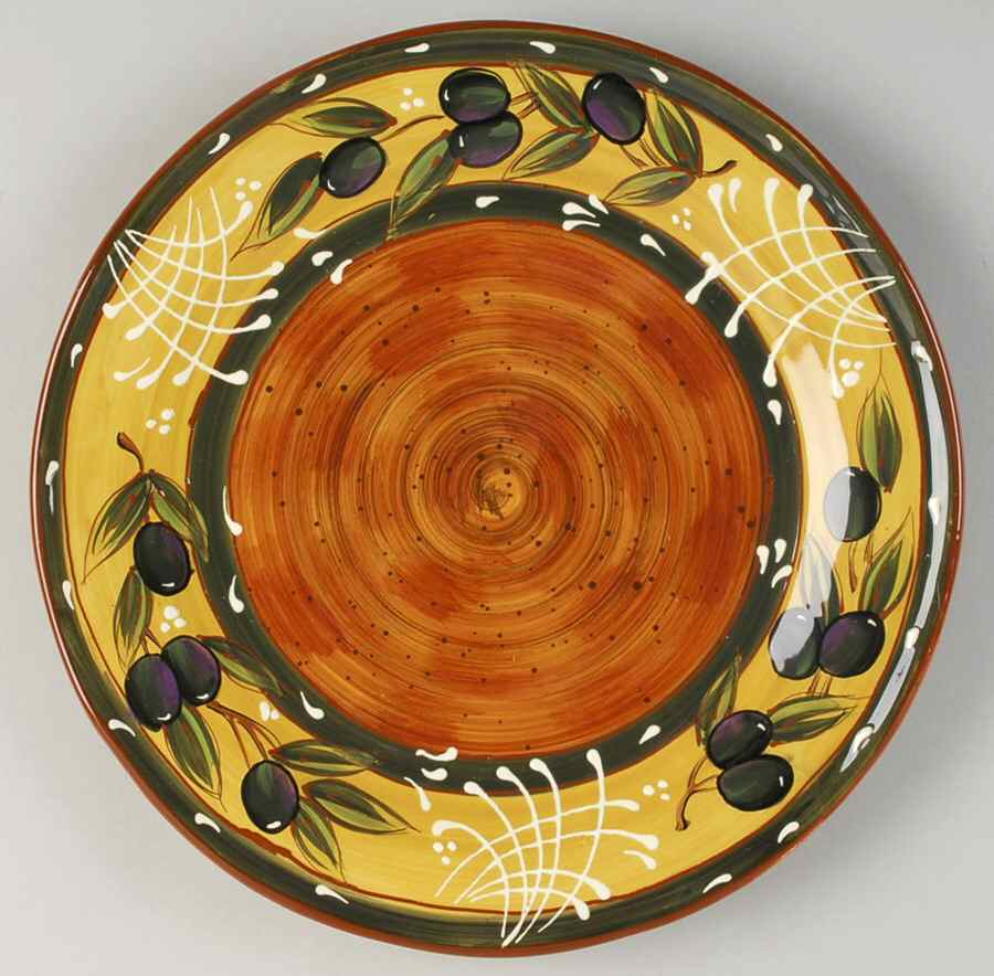 French Olives Dinner Plate by Certified International-1