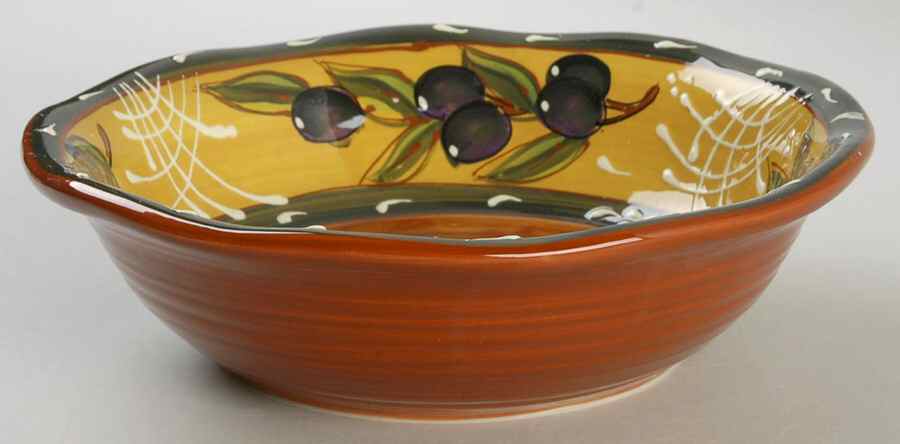 French Olives 8" Soup/Pasta Bowl by Certified International-1
