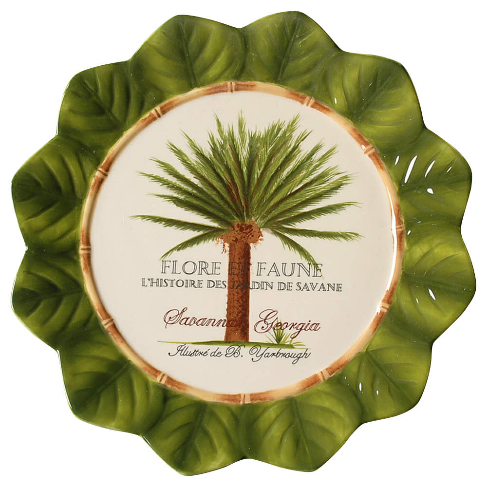 Palm Island Salad Plate by Certified International-1