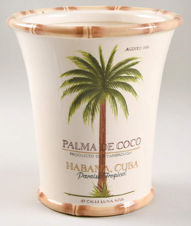 Palm Island Medium Canister No Lid by Certified International-1