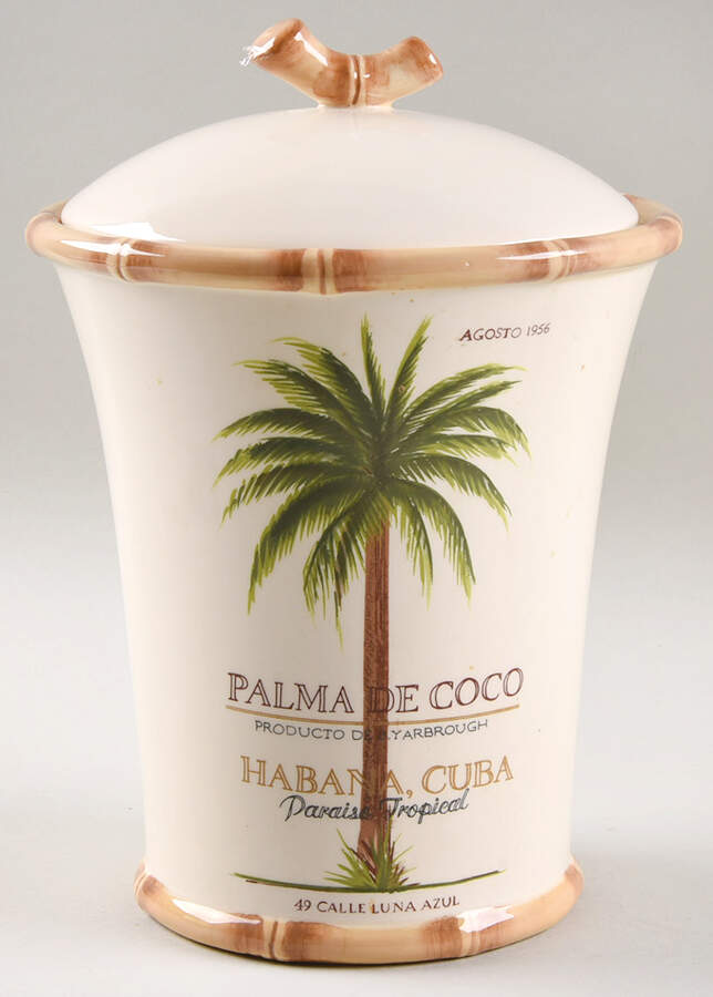 Palm Island Medium Canister & Lid by Certified International-1