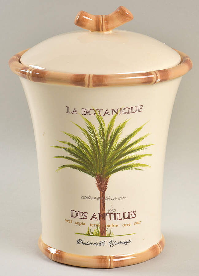 Palm Island Small Canister & Lid by Certified International-1