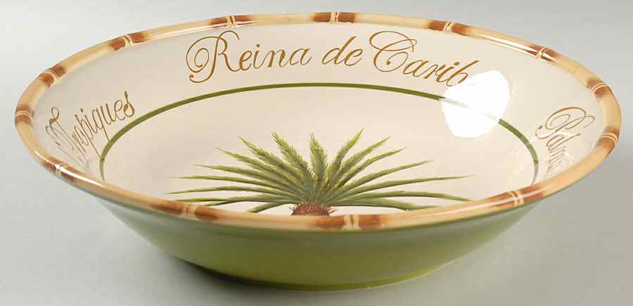 Palm Island 13" Pasta Serving Bowl by Certified International-1