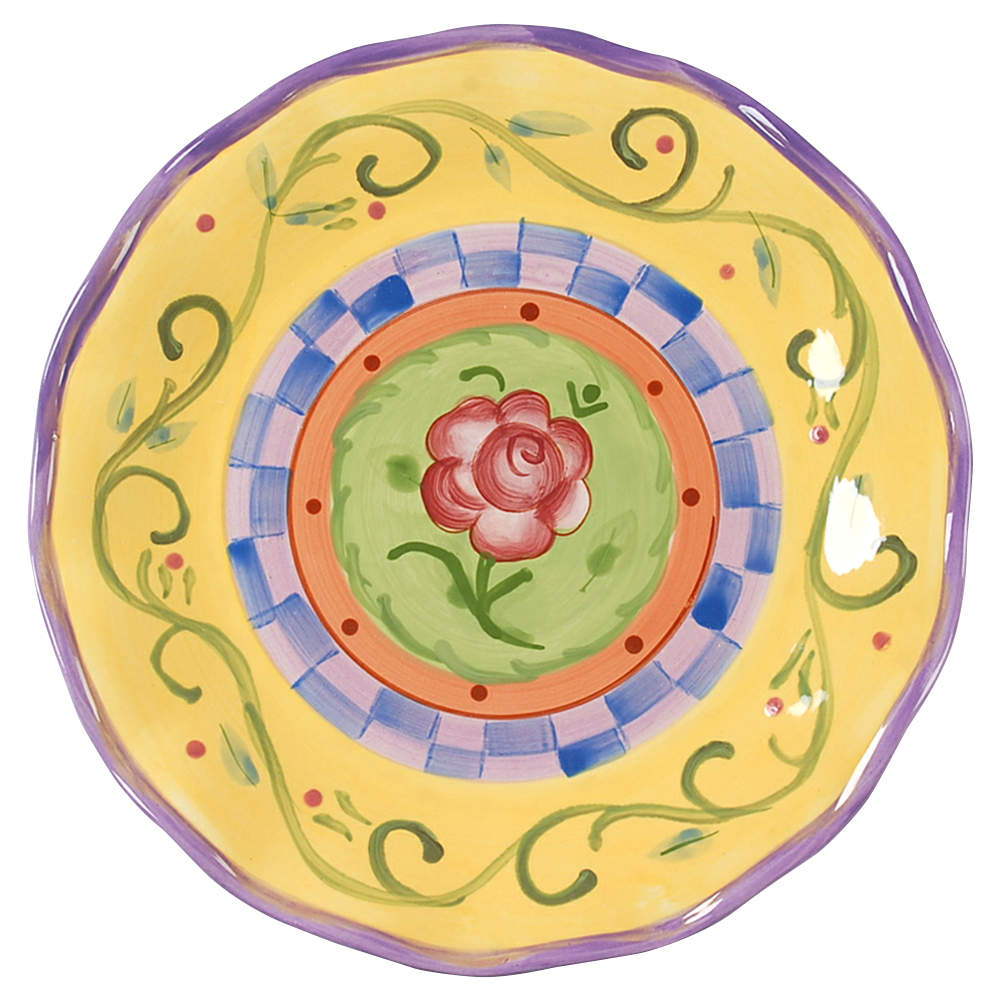 Tea Garden Salad/Dessert Plate by Certified International-1