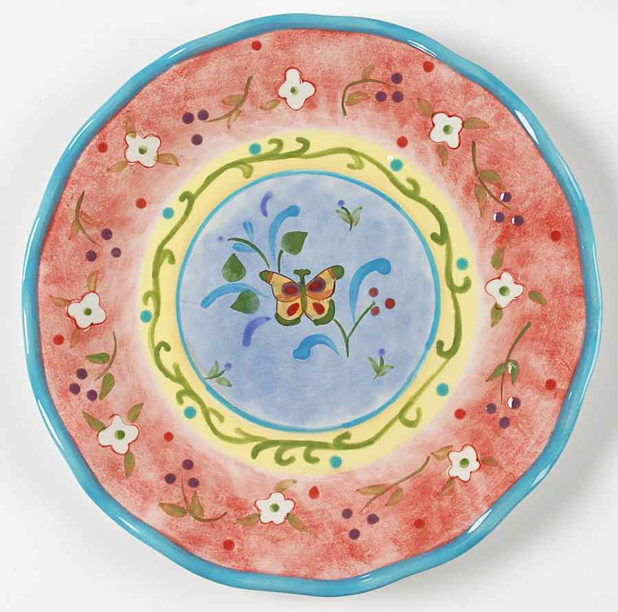 Tea Garden Salad/Dessert Plate by Certified International-1