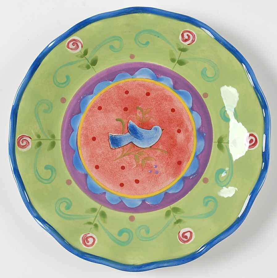 Tea Garden Salad/Dessert Plate by Certified International-1