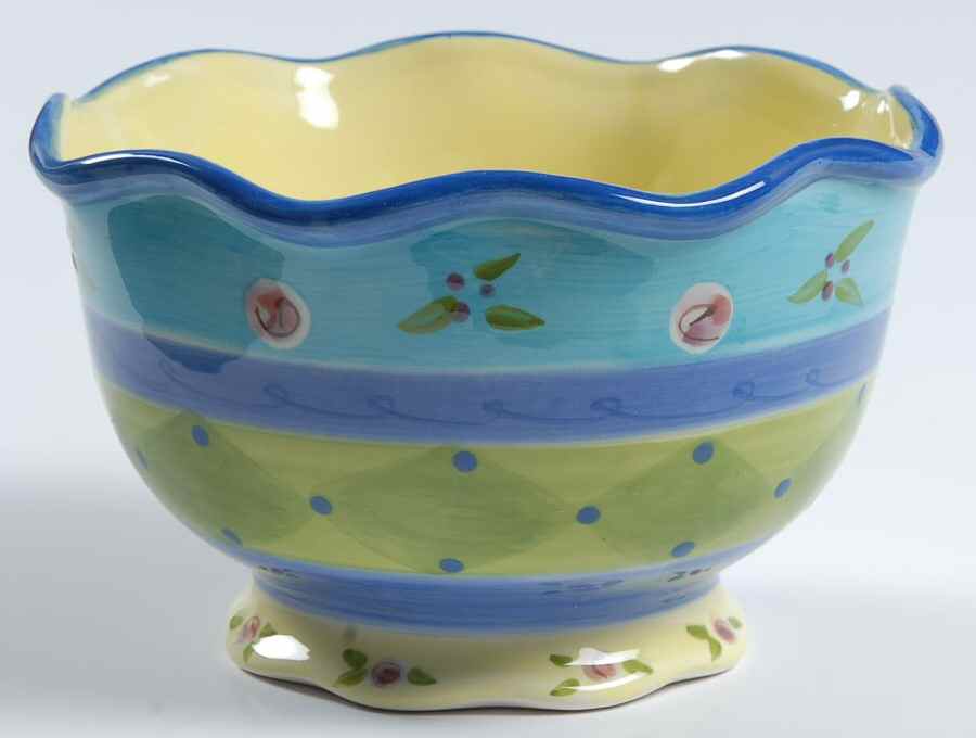 Tea Garden Individual Ice Cream Dish by Certified International-1