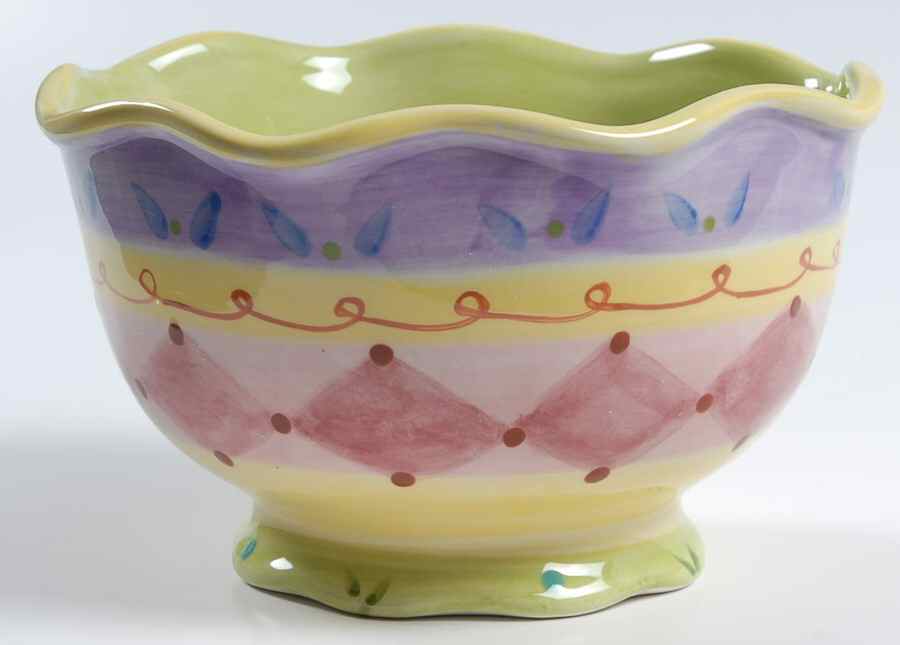 Tea Garden Individual Ice Cream Dish by Certified International-1
