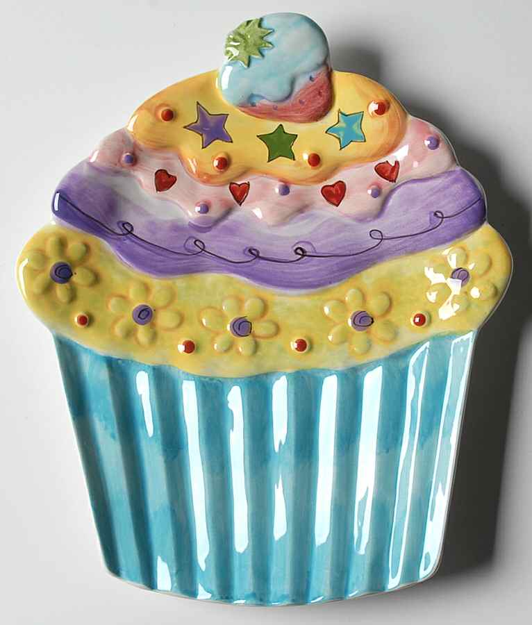 Happy Birthday Figural Dessert/Pie Plate by Certified International-1