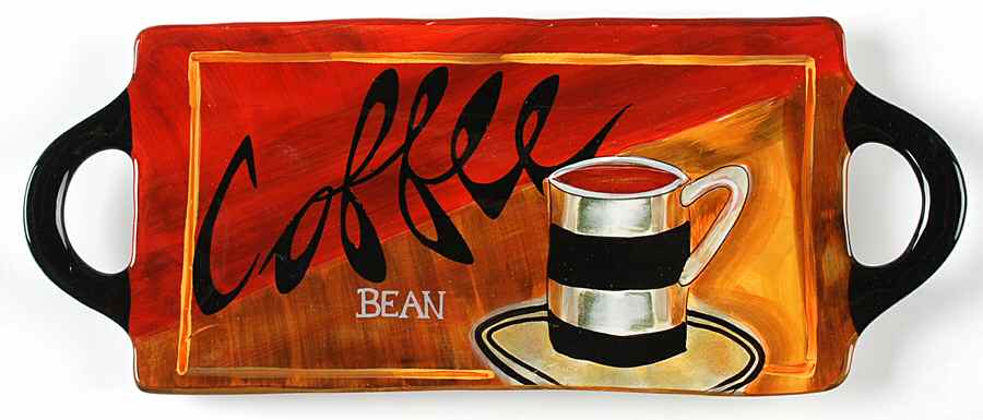 Cafe de Paris 15" Handled Tray by Certified International-1