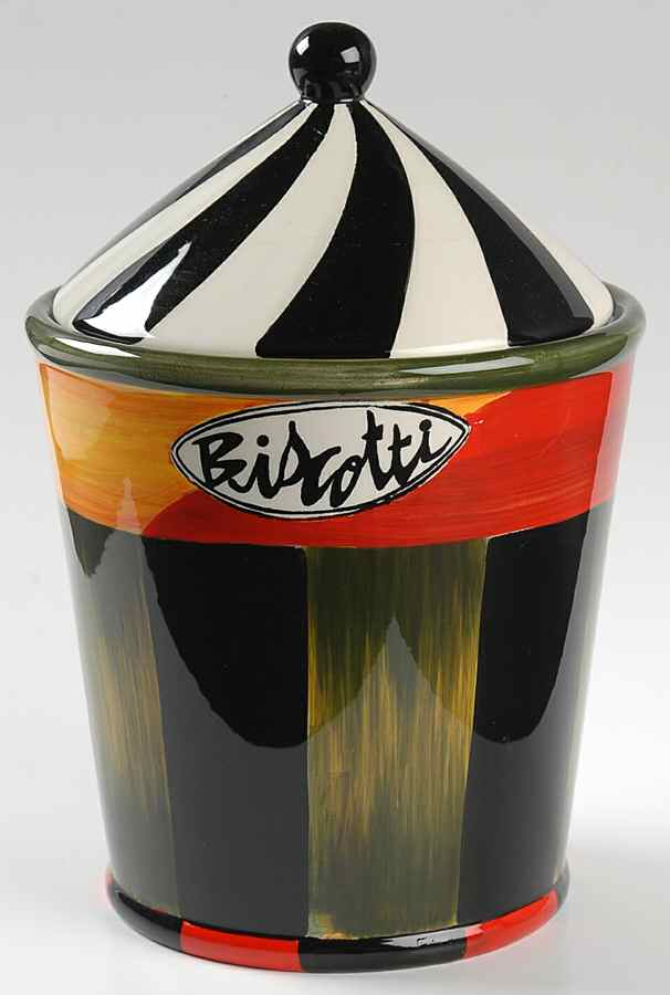 Cafe de Paris Biscotti Jar & Lid by Certified International-1