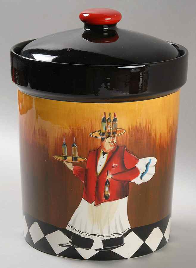 Bistro Large Canister & Lid by Certified International-1