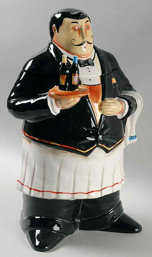 Bistro Figural Cookie Jar & Lid by Certified International-1