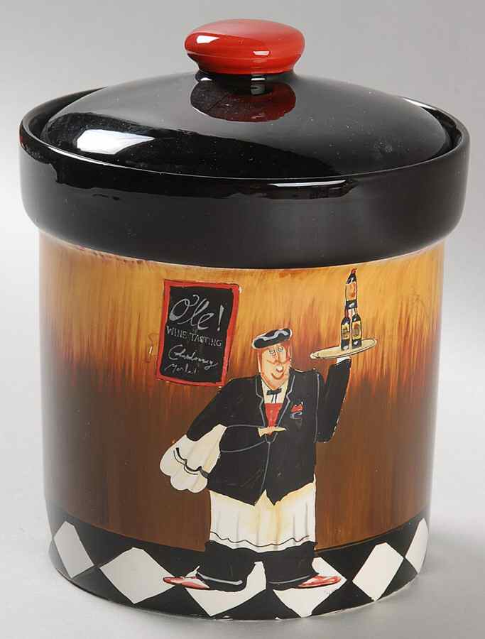 Bistro Small Canister & Lid by Certified International-1