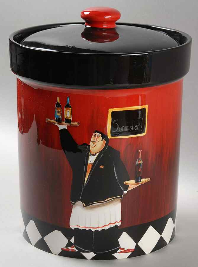 Bistro Extra Large Canister & Lid by Certified International-1