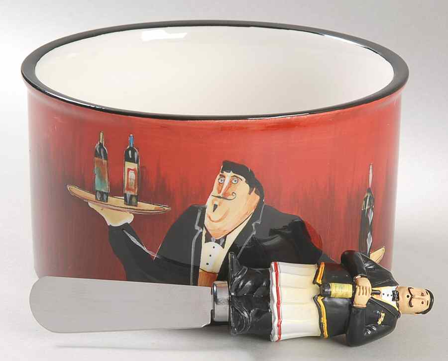 Bistro Dip Bowl & Spreader Set by Certified International-1