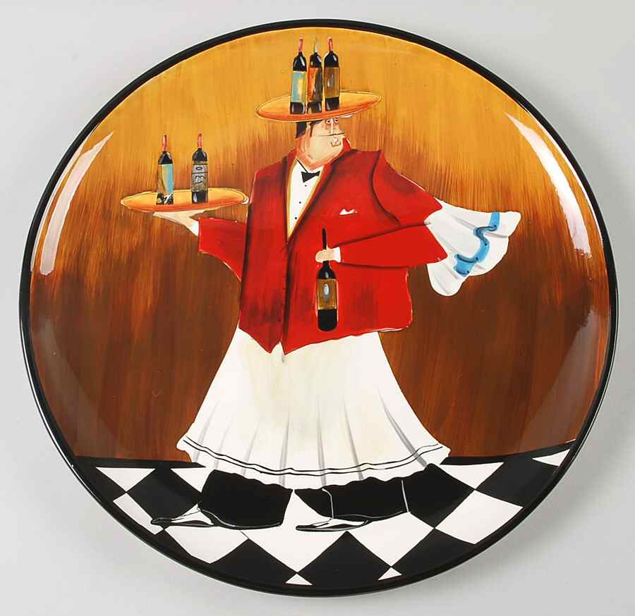 Bistro 15" Chop Plate (Round Platter) by Certified International-1