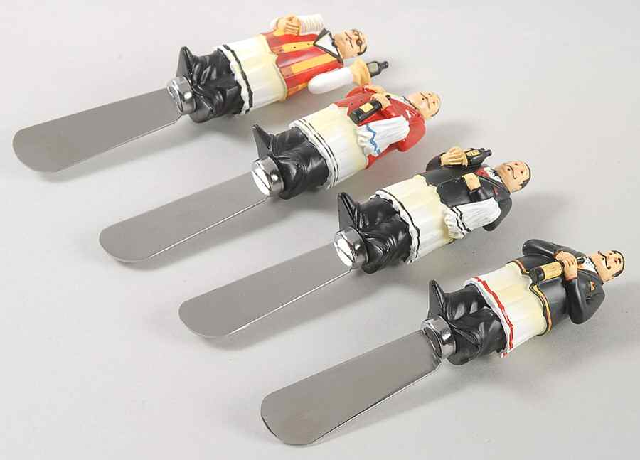 Bistro Individual Spreader - Set of 4 Motifs by Certified International-1