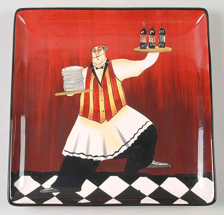 Bistro Square Dinner Plate by Certified International-1