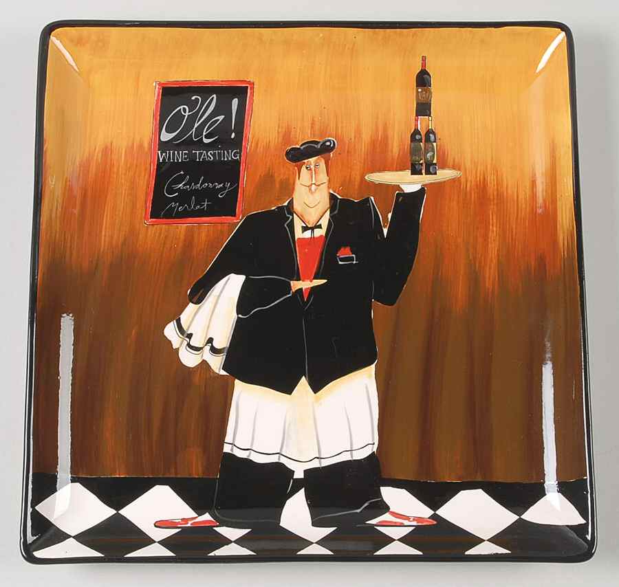Bistro Square Dinner Plate by Certified International-1