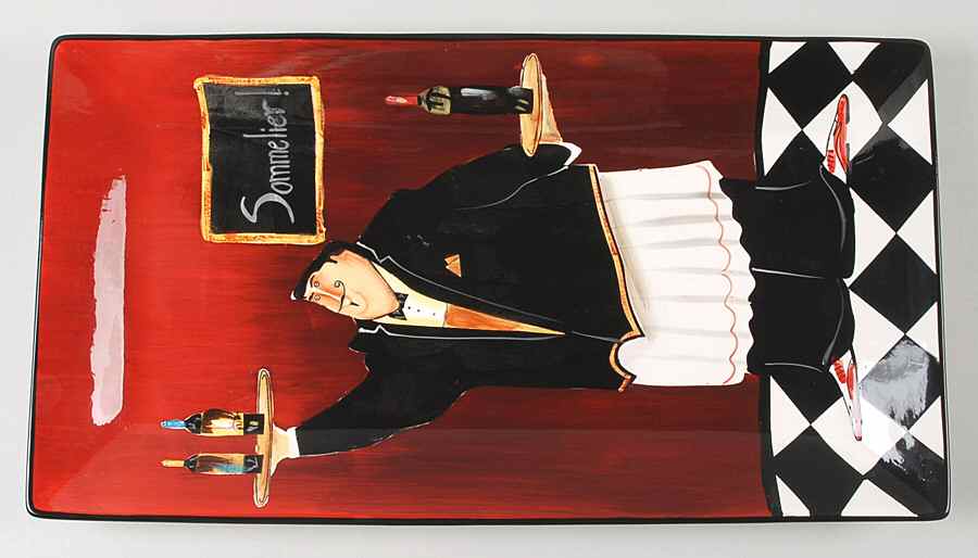 Bistro 18" Rectangular Serving Platter by Certified International-1