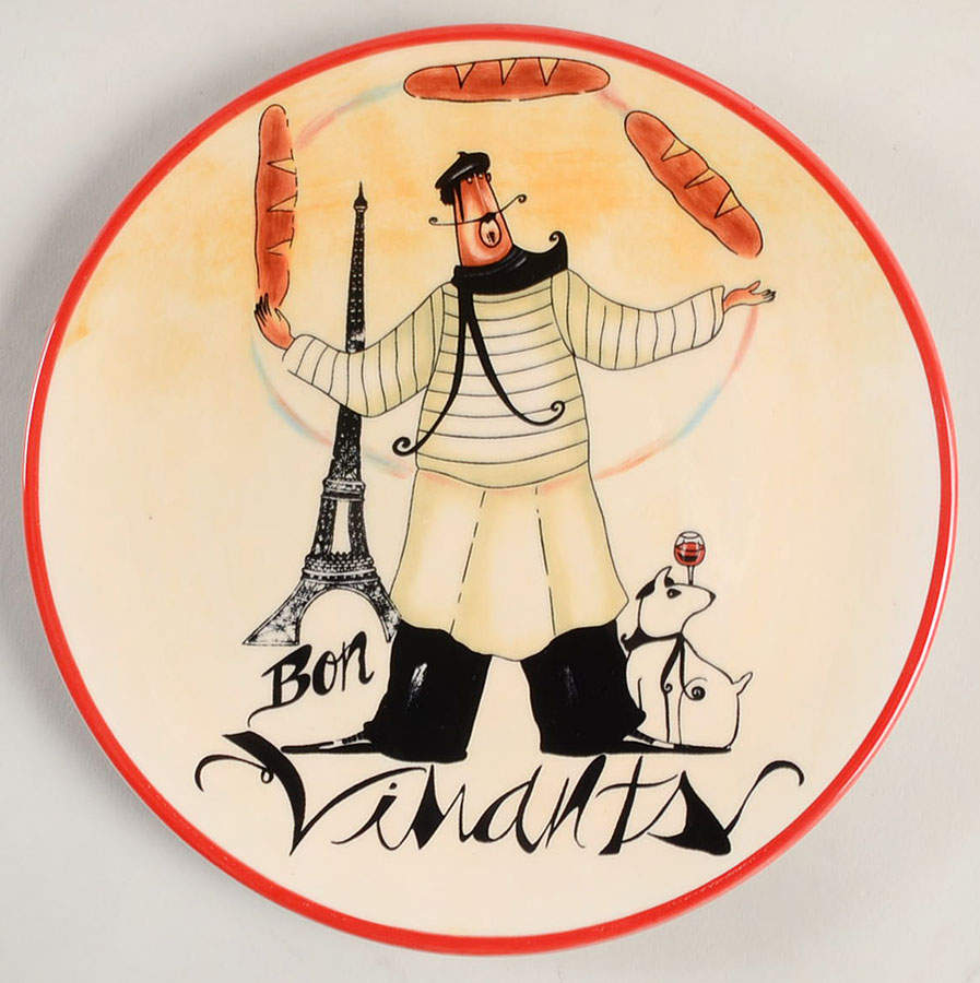 Paris Chefs Salad Plate by Certified International-1
