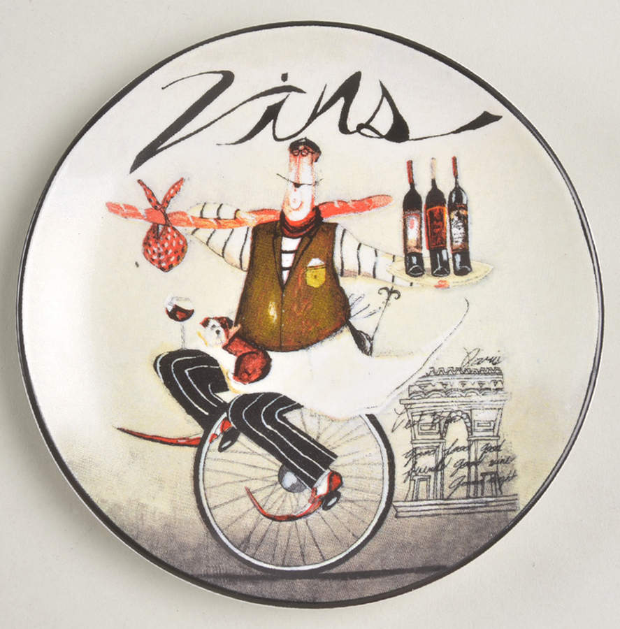 Paris Chefs Appetizer Plate by Certified International-1