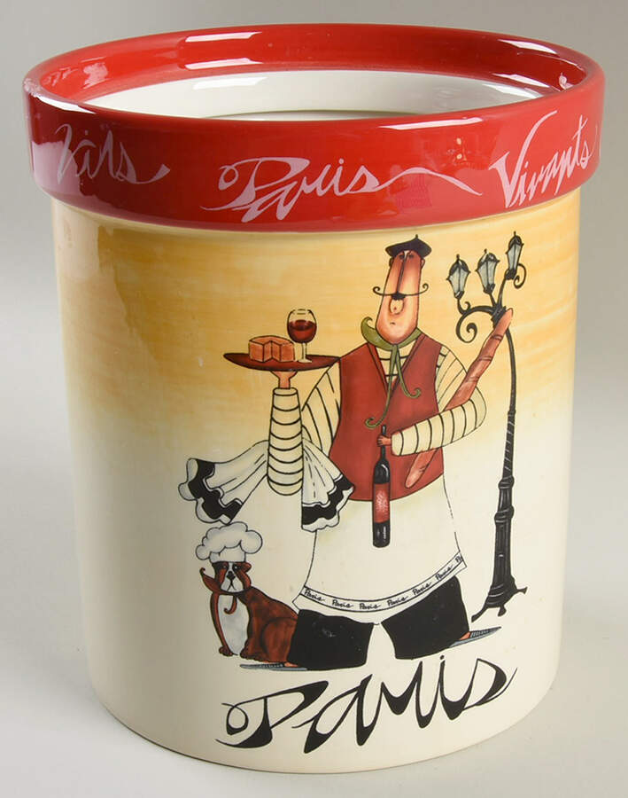 Paris Chefs Extra Large Canister No Lid by Certified International-1
