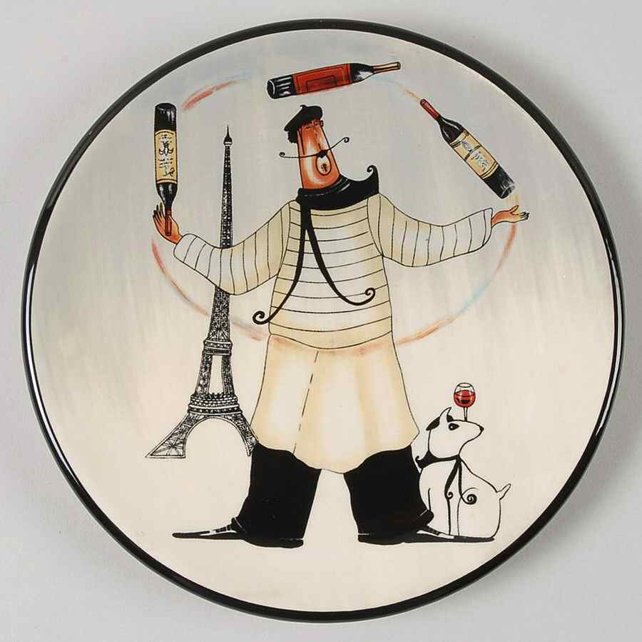 Paris Chefs Canape Plate by Certified International-1