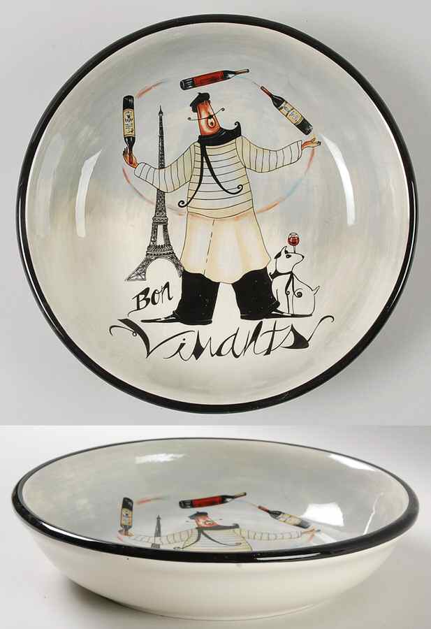 Paris Chefs 9" Soup/Pasta Bowl by Certified International-1