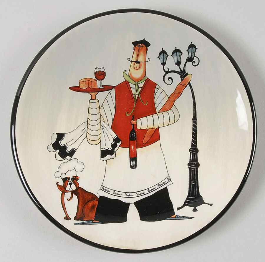 Paris Chefs Canape Plate by Certified International-1