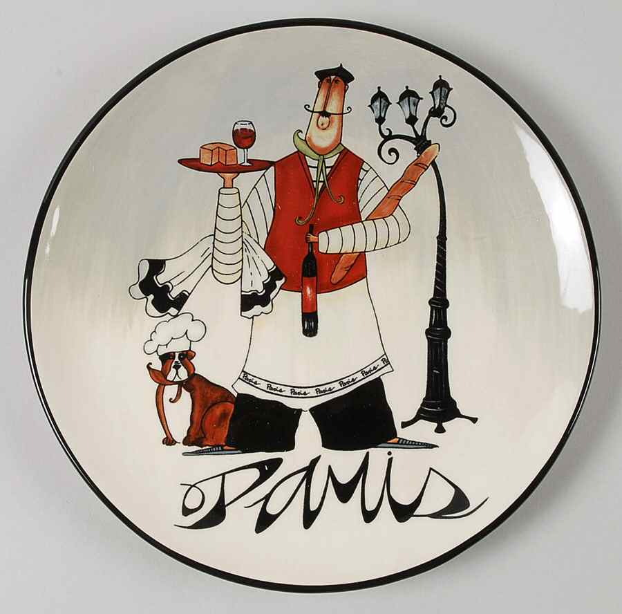 Paris Chefs Salad Plate by Certified International-1