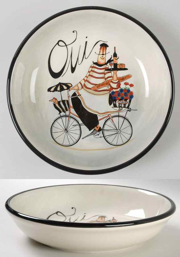 Paris Chefs 9" Soup/Pasta Bowl by Certified International-1