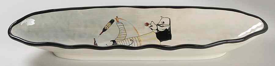 Paris Chefs 16" Bread Tray by Certified International-1
