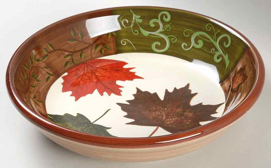 Fall Elegance 9" Soup/Pasta Bowl by Certified International-1