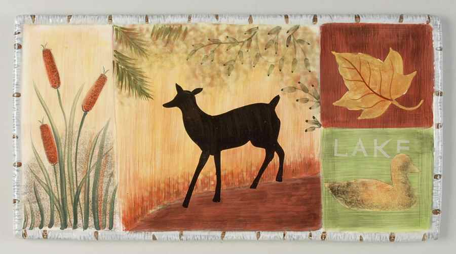 Wilderness 14" Rectangular Tray by Certified International-1