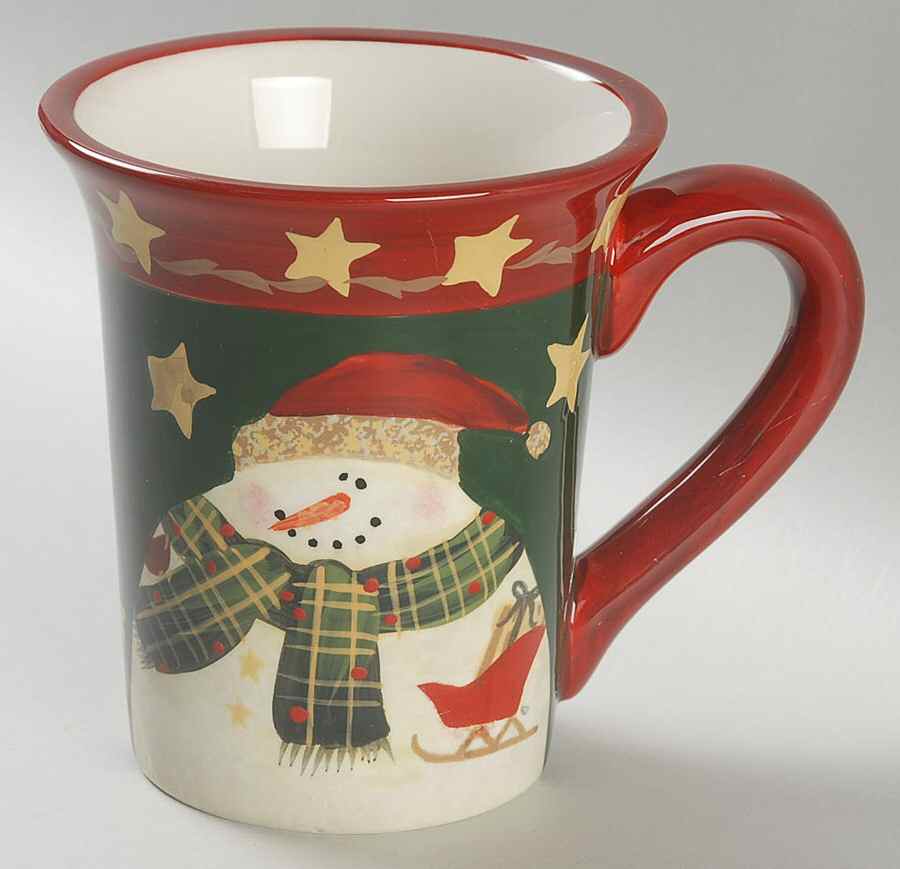 Starry Snowman Mug by Certified International-1