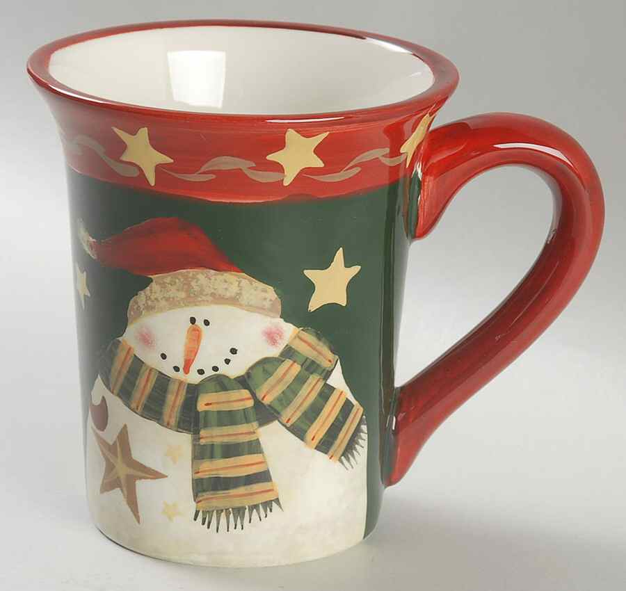 Starry Snowman Mug by Certified International-1