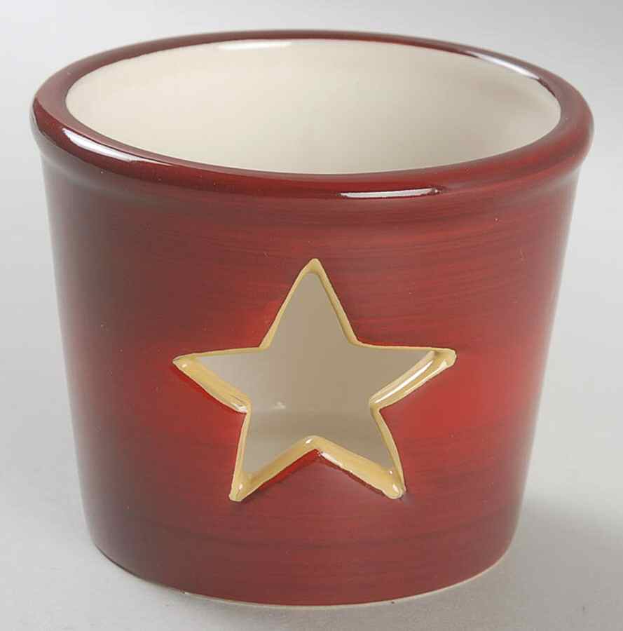 Starry Snowman Votive Candleholder by Certified International-1