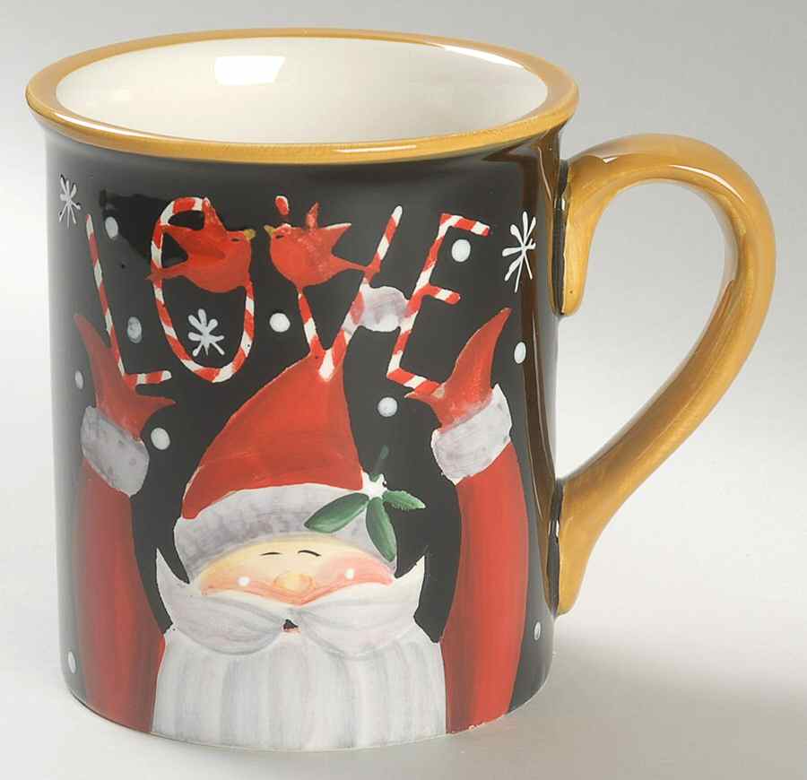 Candy Cane Santa Mug by Certified International-1