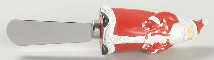 Candy Cane Santa Spreader (for Dip and Spreader) by Certified International-1