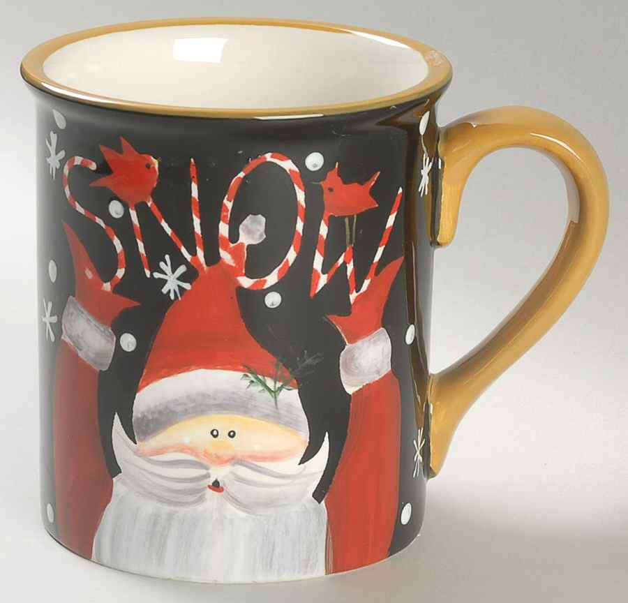 Candy Cane Santa Mug by Certified International-1